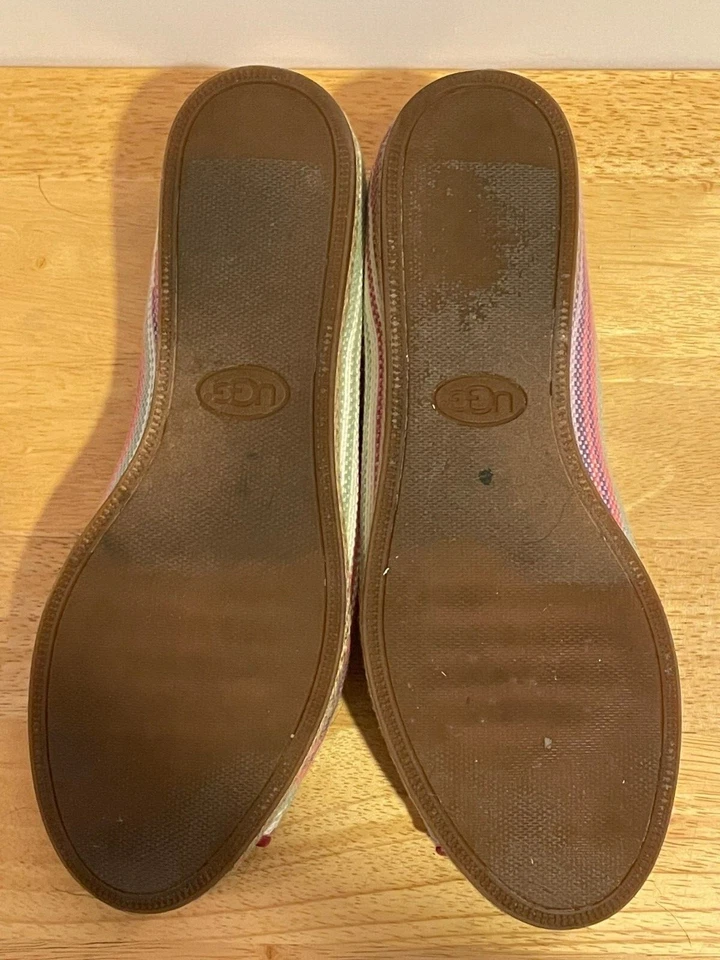 Zapatos para mujer UGG multicolor Marleigh Serape 1011122 punta abierta talla 9 EUR 40 Foto 4 de 4