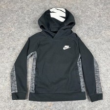 Nike Sportswear Hoodie Pullover Cotton Polyester Youth Boys 4 XS