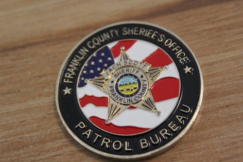 Franklin County Sheriff Zach Scott Public Safety Commemorative Token