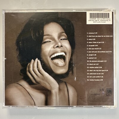 Janet Jackson Design of A Decade 1986-1996 CD Record Club Version
