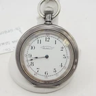1893 Waltham 6S 7J Open Face Pocket Watch Coin Silver Case Running Antique