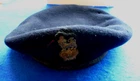 R.T.R. ROYAL TANK REGIMENT COLONELS & BRIGADIERS BLACK BERET & QC BADGE  7 1/4