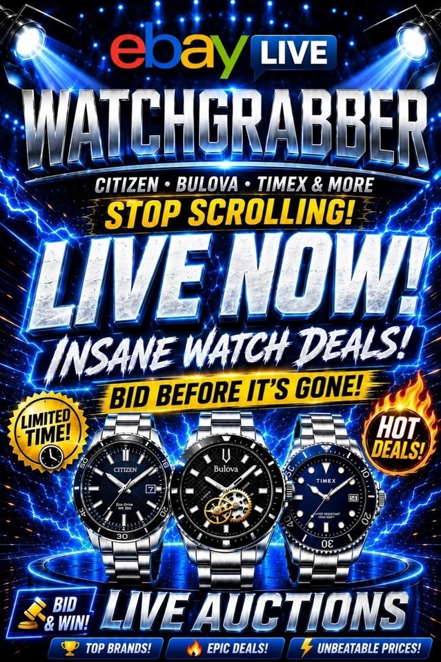 🔥 LIVE Watch Blowout w/ Special Guest Host | Bulova • Citizen • Timex 🔥