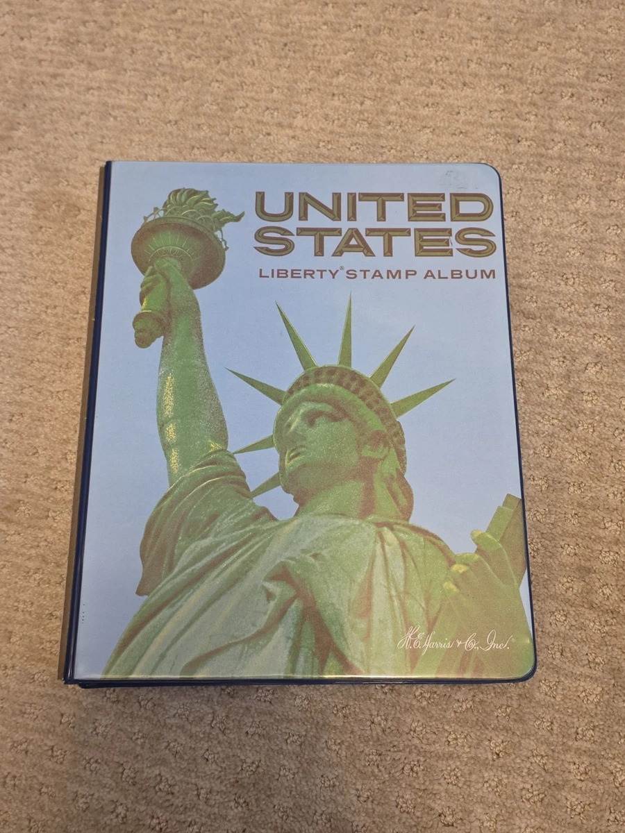 H.E. Harris Binder/Slip Case Postal Stamp Albums for sale | eBay
