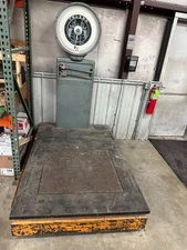Toledo Platform Floor Scale From J.I. Case Co.