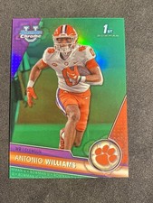 2023  Bowman University  Antonio Williams 1st Green Refractor  /99 Clemson #29