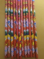 Lot of 12 Vintage Sanrio Hello Kitty Pencils KOOKOO FAMILY Frog 
