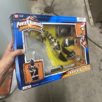 Vintage Power Rangers Dino Thunder Brachio Staff New in Box