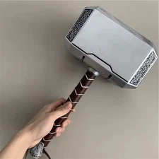 1:1 Full 44CM Avengers Thor Hammer 1:1 Replica Prop Mjolnir Resin Cosplay Gift