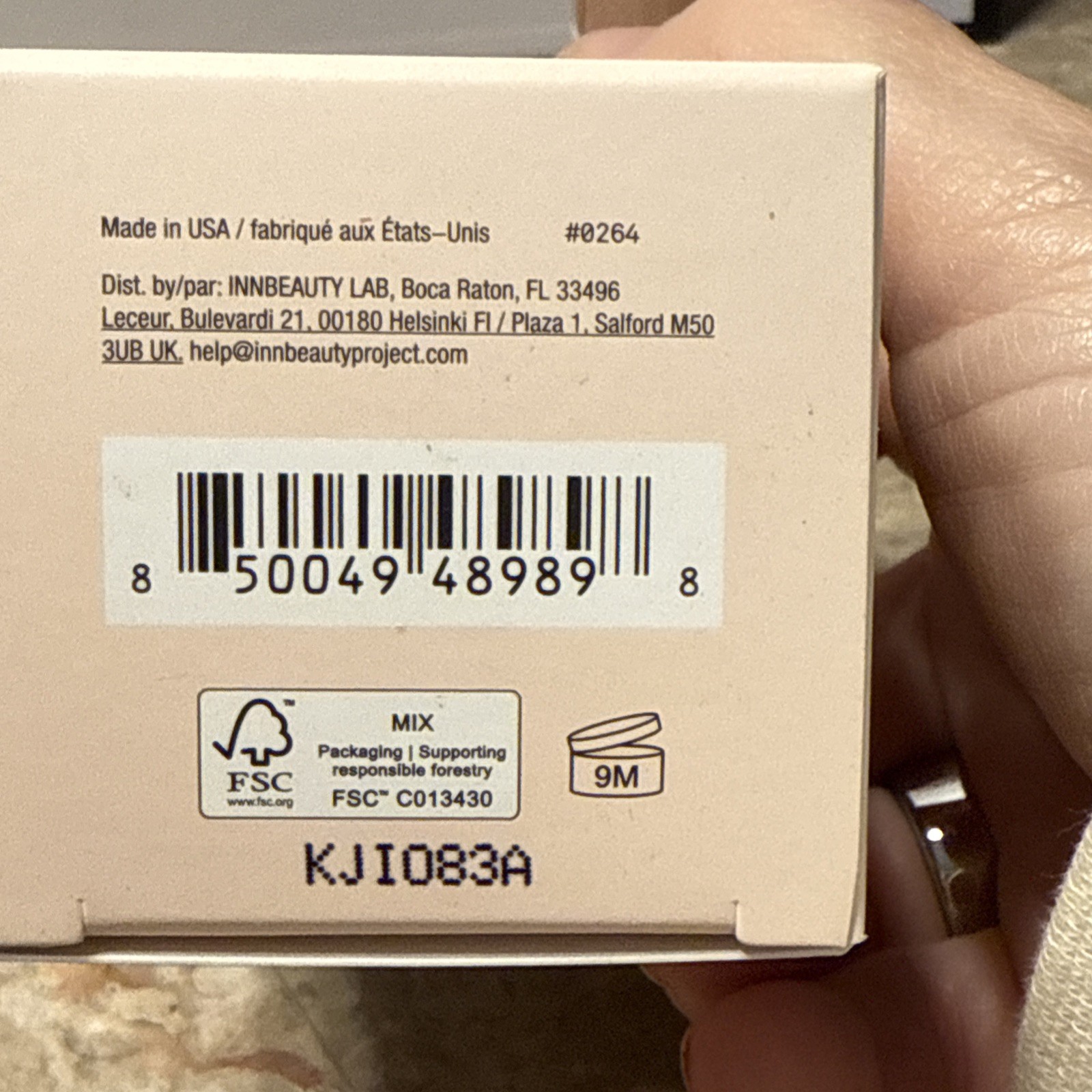 Innbeauty Project Extreme Cream 1.7 oz Firming & Lifting Moisturizer 50 ml New