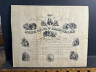 State New Hampshire 1867 Civil War Certificate, William H.H. Patch, Portsmouth