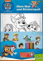 Panini Paw Patrol - Mein Mal- Und Stickerspaß