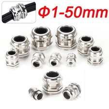 Stainless Steel Waterproof Cable Gland IP68 Waterproof Cable Gland M8-M88