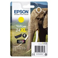 Original Xl Epson Tintenpatrone T2434 Gelb Expression Photo Elefant Serie Yellow