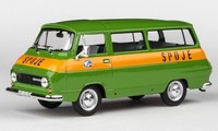 Abrex ABR143ABSX-705F02 - 1/43 Skoda 1203 Mikrobus, GrüN, 1974, Spoje - Neu