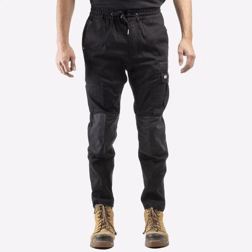 Caterpillar Dynamic Mens Work Protective Pants Trousers (Regular) Black