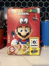 2019 Nintendo Super Mario Cereal amiibo !Empt...