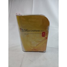 Microsoft Office OneNote 2007 Retail Full Version New Sealed Collector