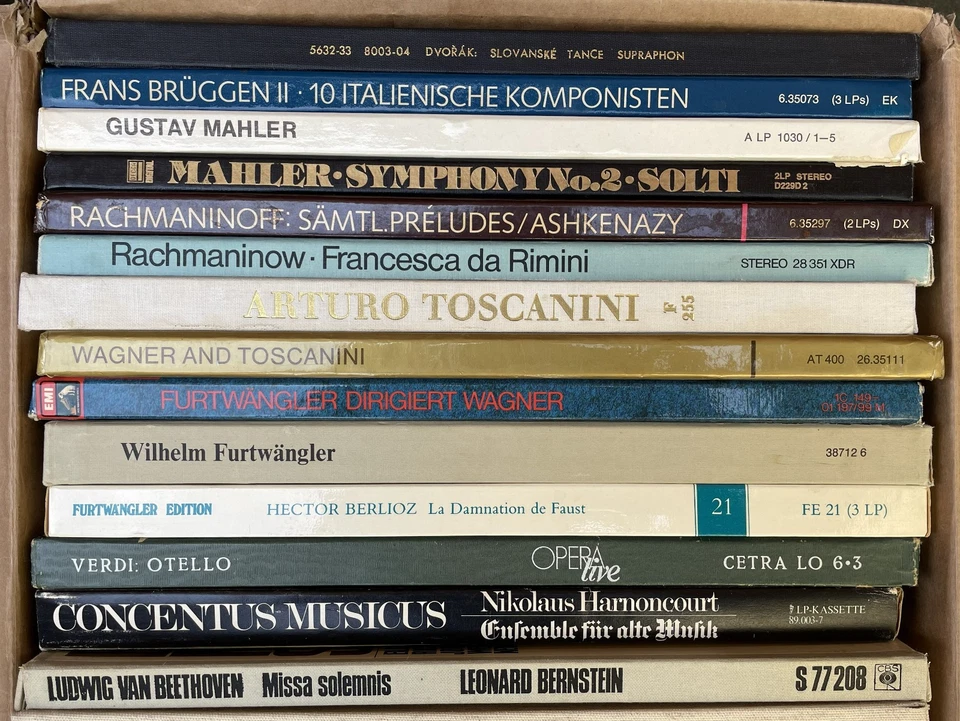 21 Box-Sets LP Klassik Kammermusik Oper Sinfonie Furtwängler Sammlung Konvolut - Bild 3 von 4