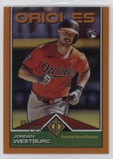 2024 Topps Transcendent Collection Orange Refractor /25 Jordan Westburg #38 4f5