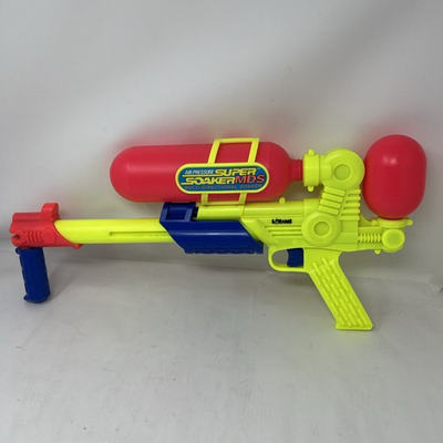 #ad Vtg Larami Air Pressure Super Soaker Water Gun MDS 1992 Multi Directional $19.99