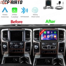 CarPlay For 2013-2019 Dodge RAM 1500 2500 3500 Android 15.0 Car Radio Stereo GPS