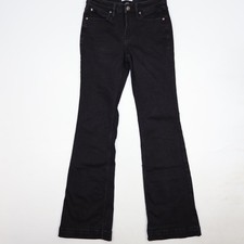 Shyanne Jeans Women  s 27 Black Bootcut Stretch Western Country Flare Y2K
