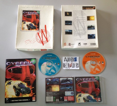Cyberia 2 Resurrection (1995) - PC - Big Box Française - État Très Bon
