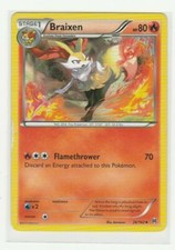 POKEMON CARD BRAIXEN 26/162 NO 654 FOX POKEMON TCG CCG
