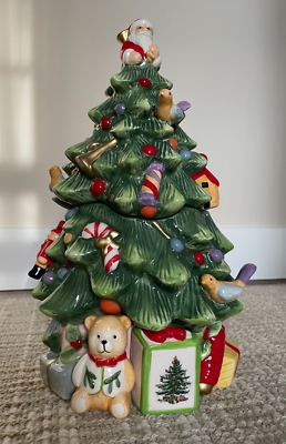 Spode Christmas Tree Cookie Jar | eBay