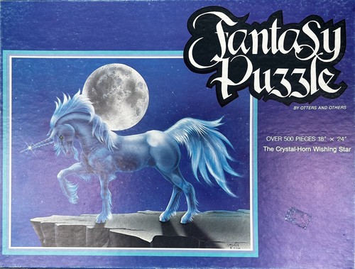 Otters & Others 500pc fantasy jigsaw puzzle Crystal-Horn Wishing Star COMPLETE