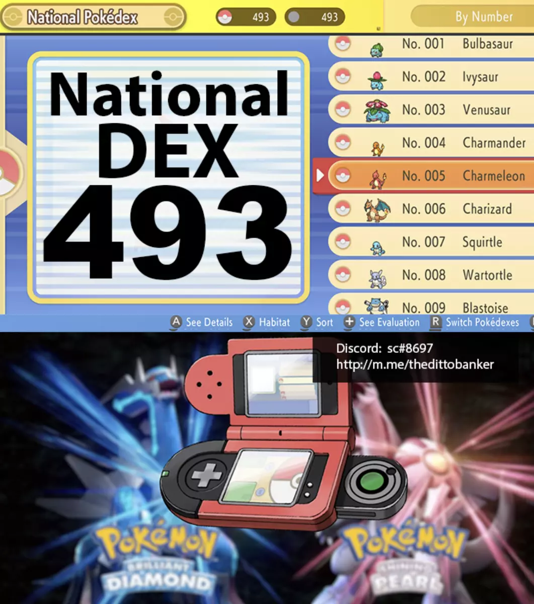 Pokémon Brilliant Diamond/Shining Pearl: How to Get the National Dex