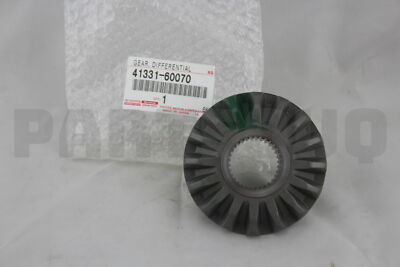 4133160070 Genuine Toyota GEAR, REAR DIFFERENTIAL SIDE 41331-60070