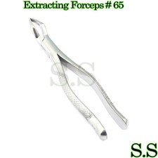 Dental Extracting Forceps 65 For Upper Roots Dental Surgical Inst German Grade