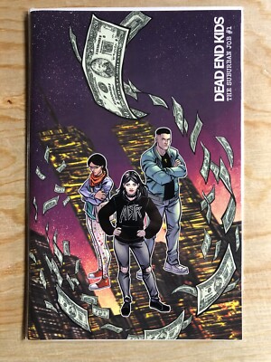 Dead End Kids The Suburban Job #1 Sevy Announcement Variant. Only 75 Made! Rare!