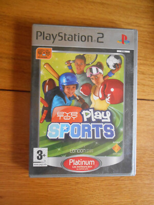 Jeu EyeToy Play Sports PS2 PlayStation 2 - NEUF Sous Blister Scellé - Jeu Avec Caméra