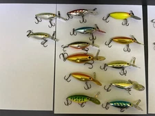 Crank Baits, 14 for walleye and steelhead trolling crank baits