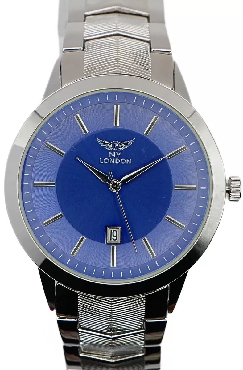 Ny london top watch stainless steel