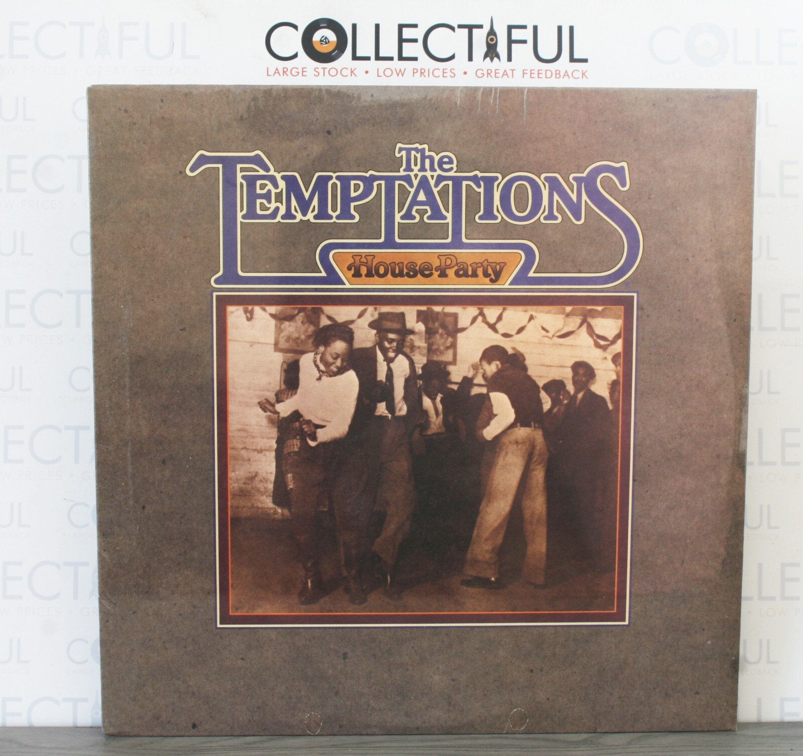 TEMPTATIONS - HOUSE PARTY - GORDY (MOTOWN) 1975 *RARE SEALED* VINYL LP🔥
