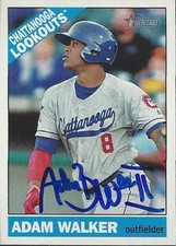 Adam Brett Walker Minnesota Twins 2015 Topps Heritage Signed Card