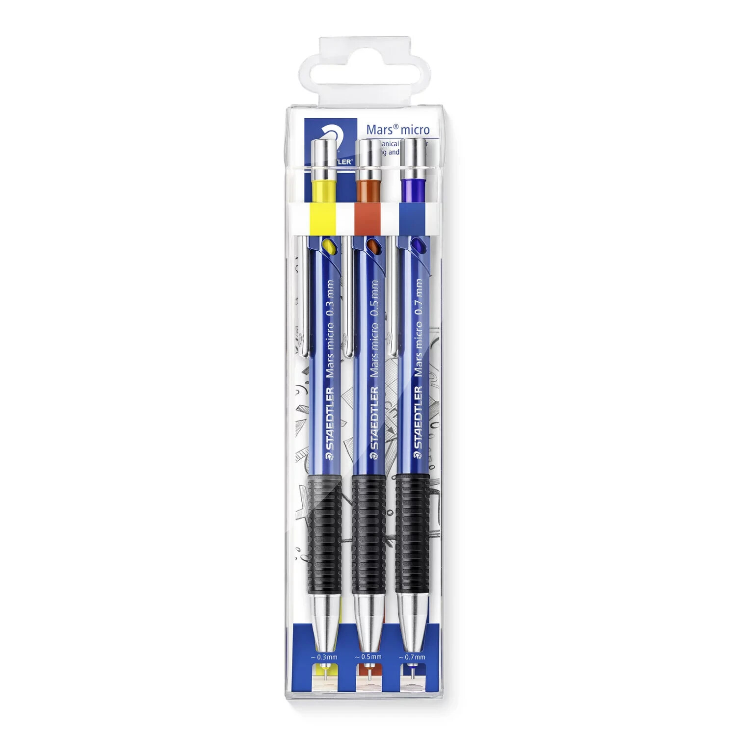 S - 0.3/0.5/0.7 - Pack Of 3