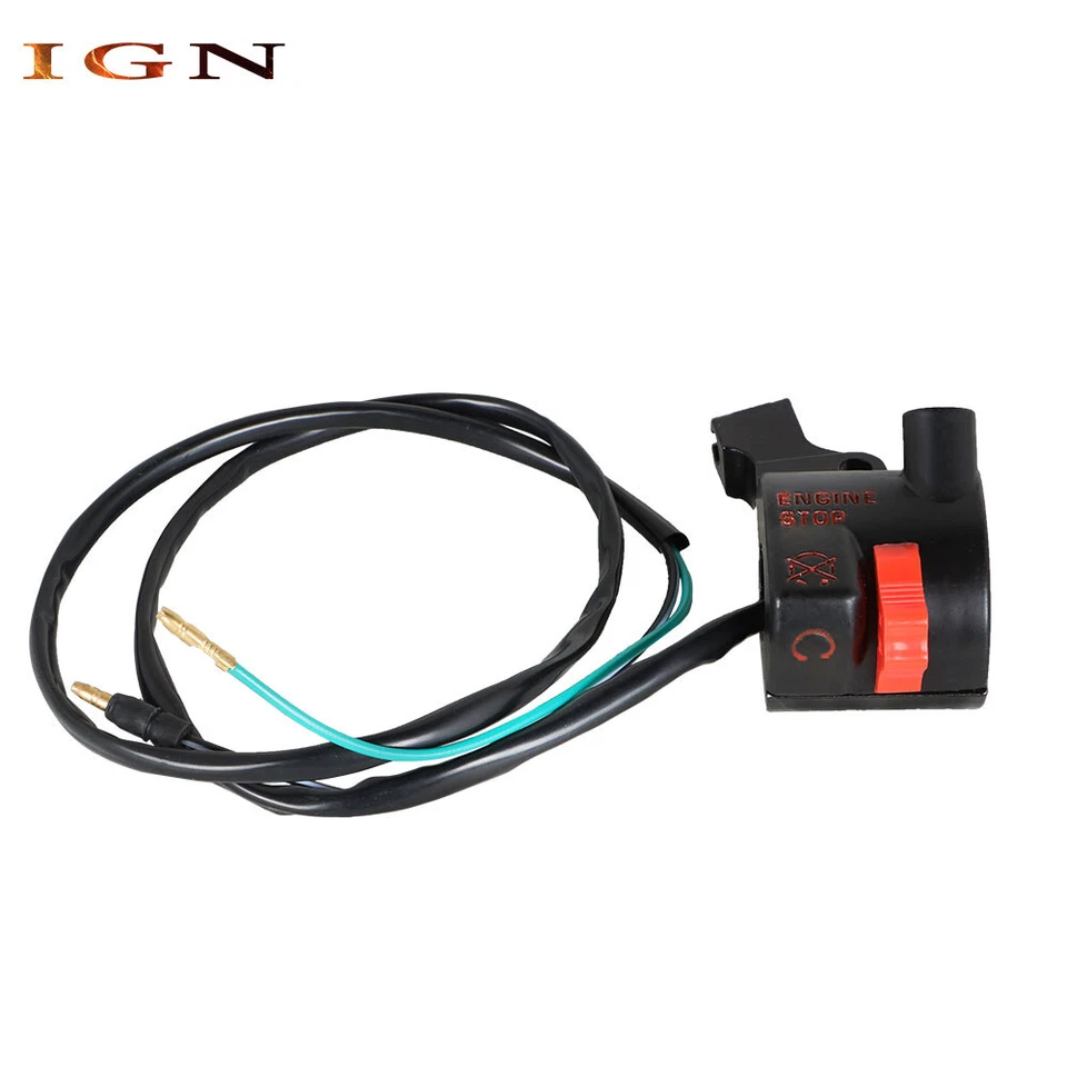 Ajuste para Honda CRF50F 2004-2021 Guidão Direito Stop Kill Switch Carcaça do Acelerador - Imagem 2 de 4