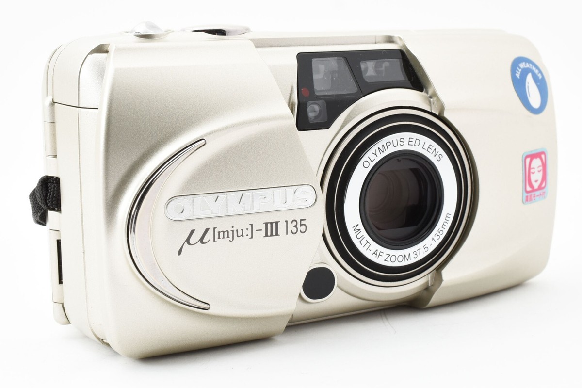 MINT] Olympus µ mju III 135 Point & Shoot 35mm Film Camera
