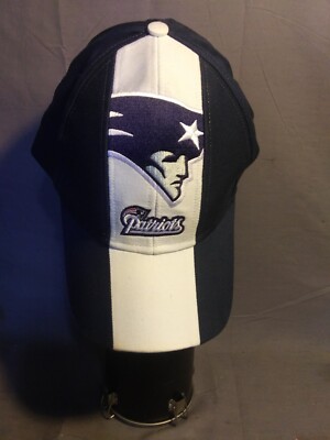 NEW ENGLAND PATRIOTS NFL  WHITE  BLUE HAT CAP  one size fits all