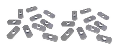BUCKEYE FASTENER 20 Pack 3/8-16 Spot Weld Nuts - Double Tab - ND 3324