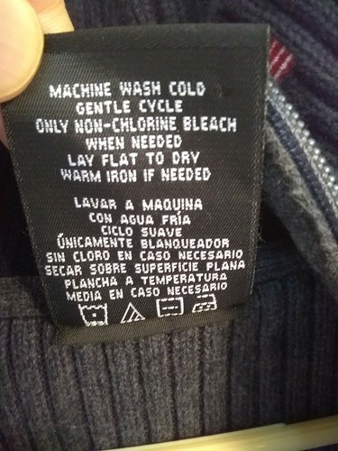 POLO JEANS CO RALPH LAUREN 1/4 Zip Gray Black Pullover Sweatshirt EUC Men's Sz L - Picture 4 of 6