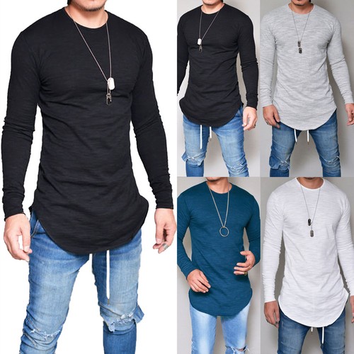 mens shirts extra long body