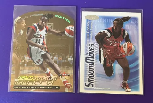 1999/2000 Fleer Dominion/Ultra MVP Gold Medallion Cynthia Cooper Houston Comets