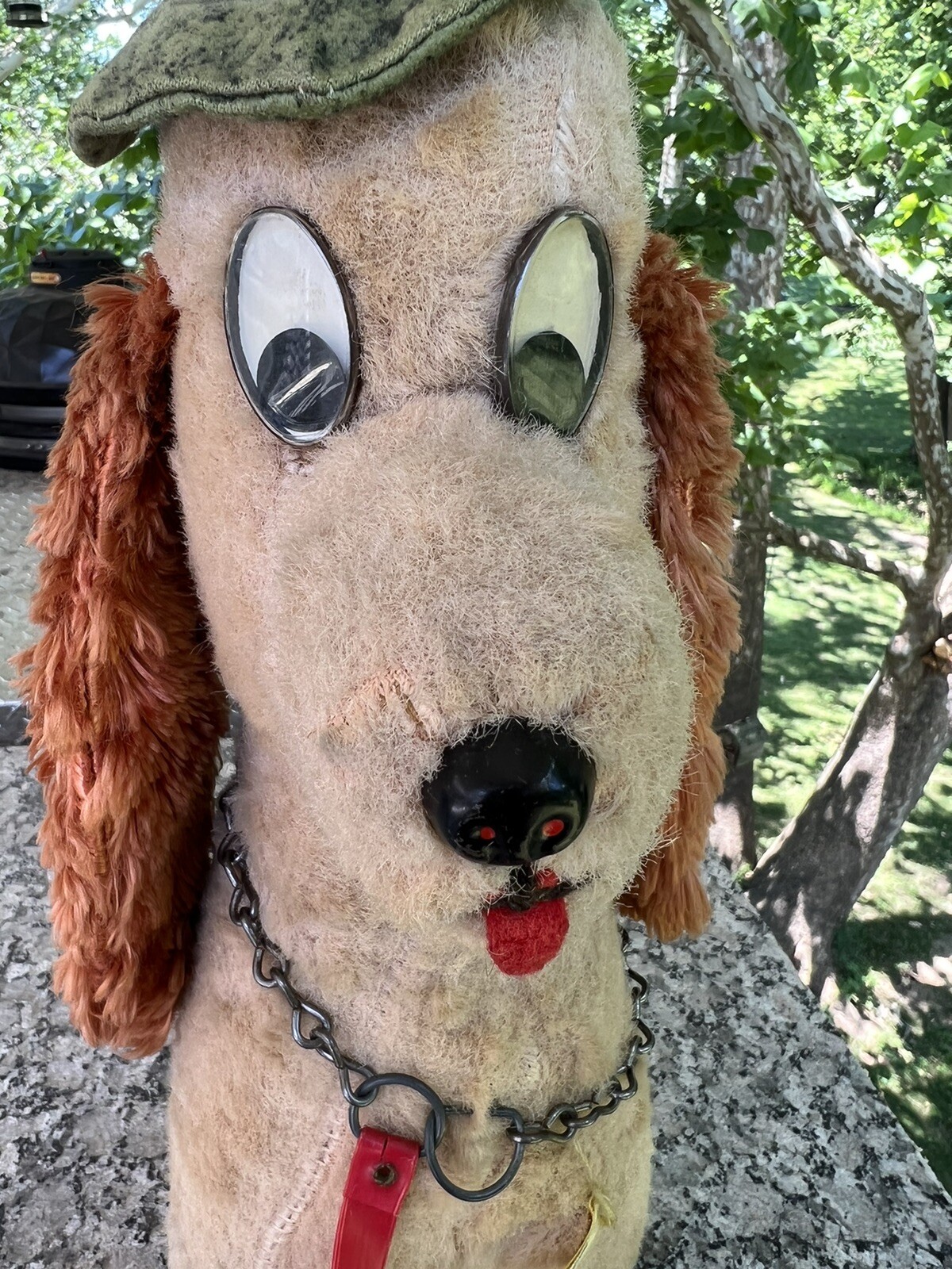 VINTAGE JEE BEE CREATIONS STUFFED PLUSH FRENCH POODLE WITH BERET | eBay