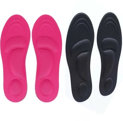 PRIMA Memory Foam Orthopaedic Shoe Insole 4D Unisex Insert Pads Mens Women UK 3-11